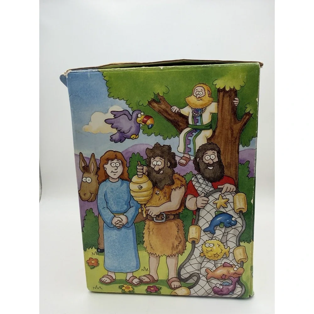 Grolier The Beginners Bible Flash Cards in Box Christian Kids Homeschool